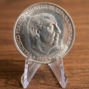 Moneda 100 pesetas Franco 1966 (19-68) – Plata