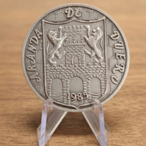 Medalla Arandina de Plata (1985) • Edición Limitada con Estuche y Certificado